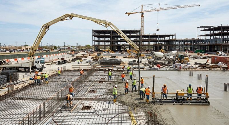 Commercial Slab Installation in West Palm Beach, FL