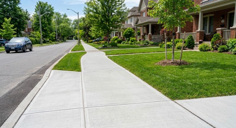 Concrete Sidewalk Construction in Fort Collins, CO