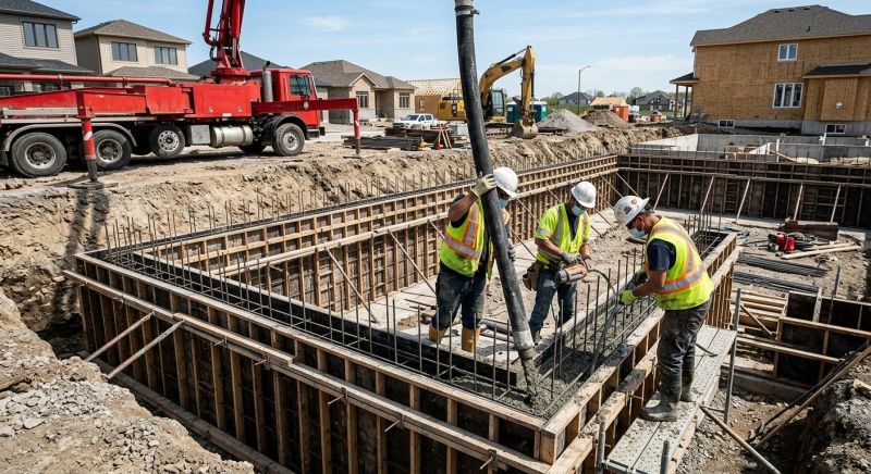 Concrete Foundation Pouring in Fort Worth, TX