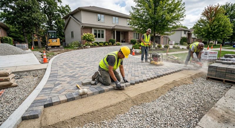 Driveway Pavers Installation in Littleton, CO