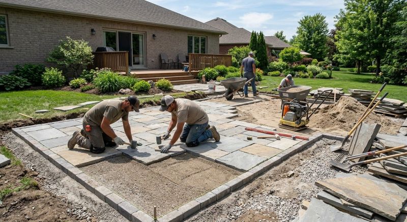 Patio Pavers Construction in Fairfield County, CT