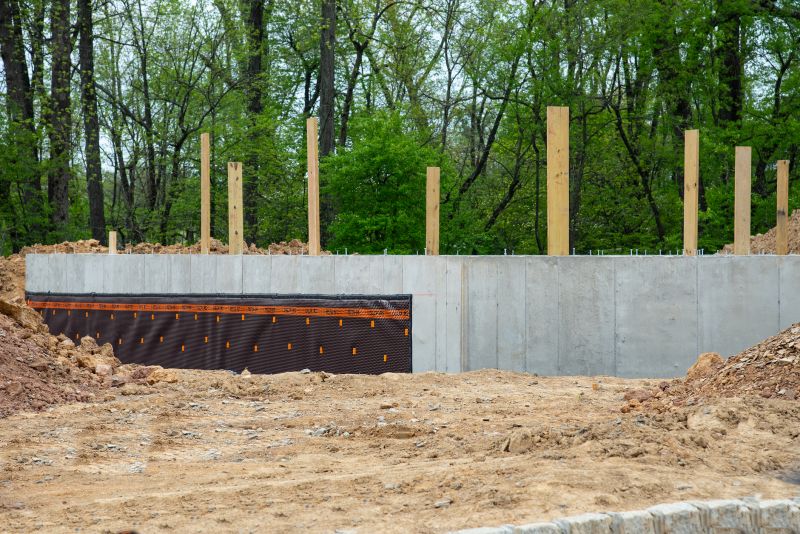 Poured Foundation Installation in Fredericksburg, VA