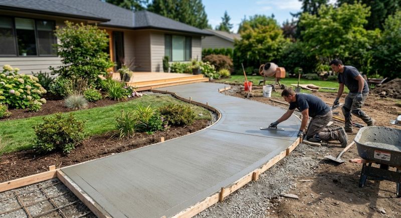 Walkway Pouring in Fort Collins, CO